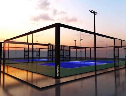 Pickleball Courts Embrace Innovation: Introducing the New Noise-Reducing Glass Wall, PickleGlass