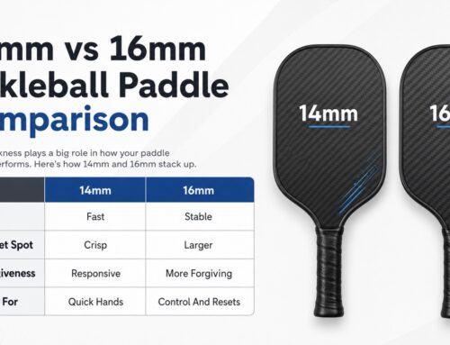 Pickleball Paddle Thickness Explained: 14mm vs 16mm Paddle Guide