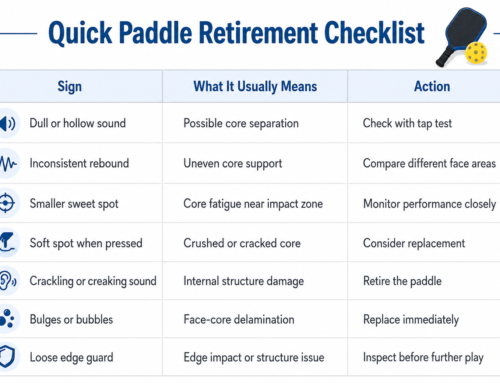 Paddle Feels Dull and Loses Its Pop? The Core May Be Worn Out: How to Tell When It’s Time to Retire It