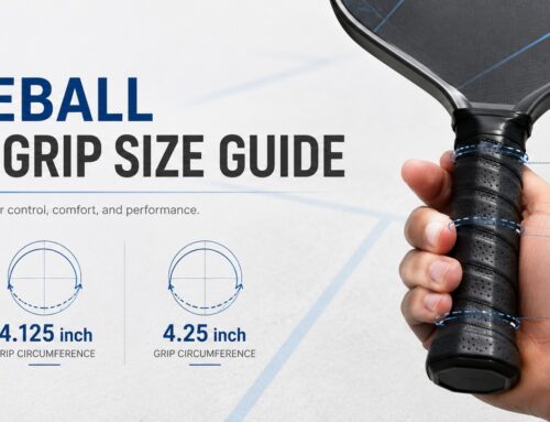 Pickleball Paddle Grip Size Guide: How to Choose the Right Grip Size