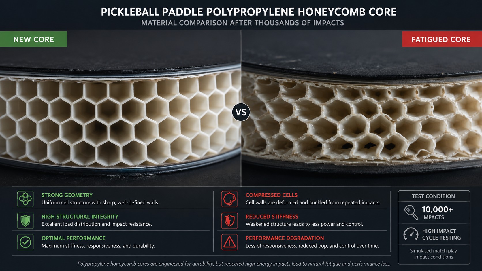 How Paddle Core Materials Affect Durability