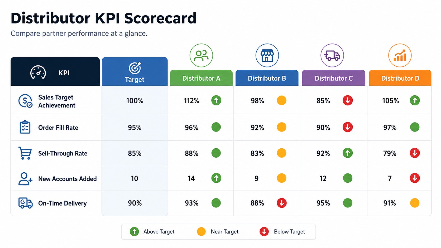 Performance-based exclusivity framework for pickleball distributors