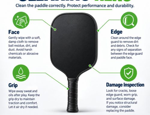 How to Clean a Pickleball Paddle Safely: Carbon, Grit, Kevlar, Grip & Edge Care