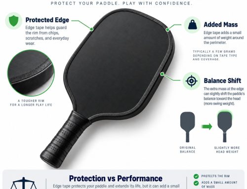 Should You Use Edge Guard Tape on a Pickleball Paddle? Protection, Weight, Swing & Surface Risks