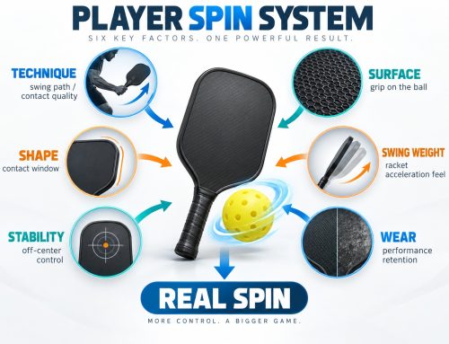 How to Choose a Pickleball Paddle for Spin in 2026: Surface, Shape, Swing Weight, Wear & Certification