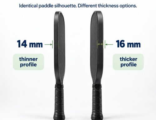 14mm vs 16mm Pickleball Paddles: Thickness, Core Support, Feel & Player Fit