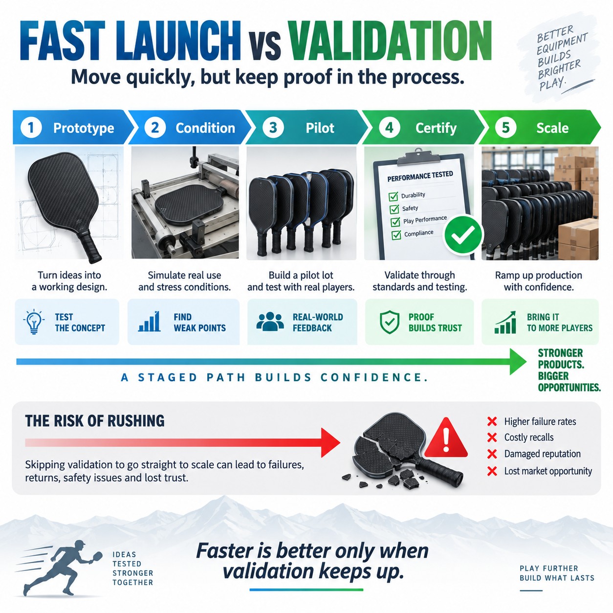 Fast Launch vs Validation