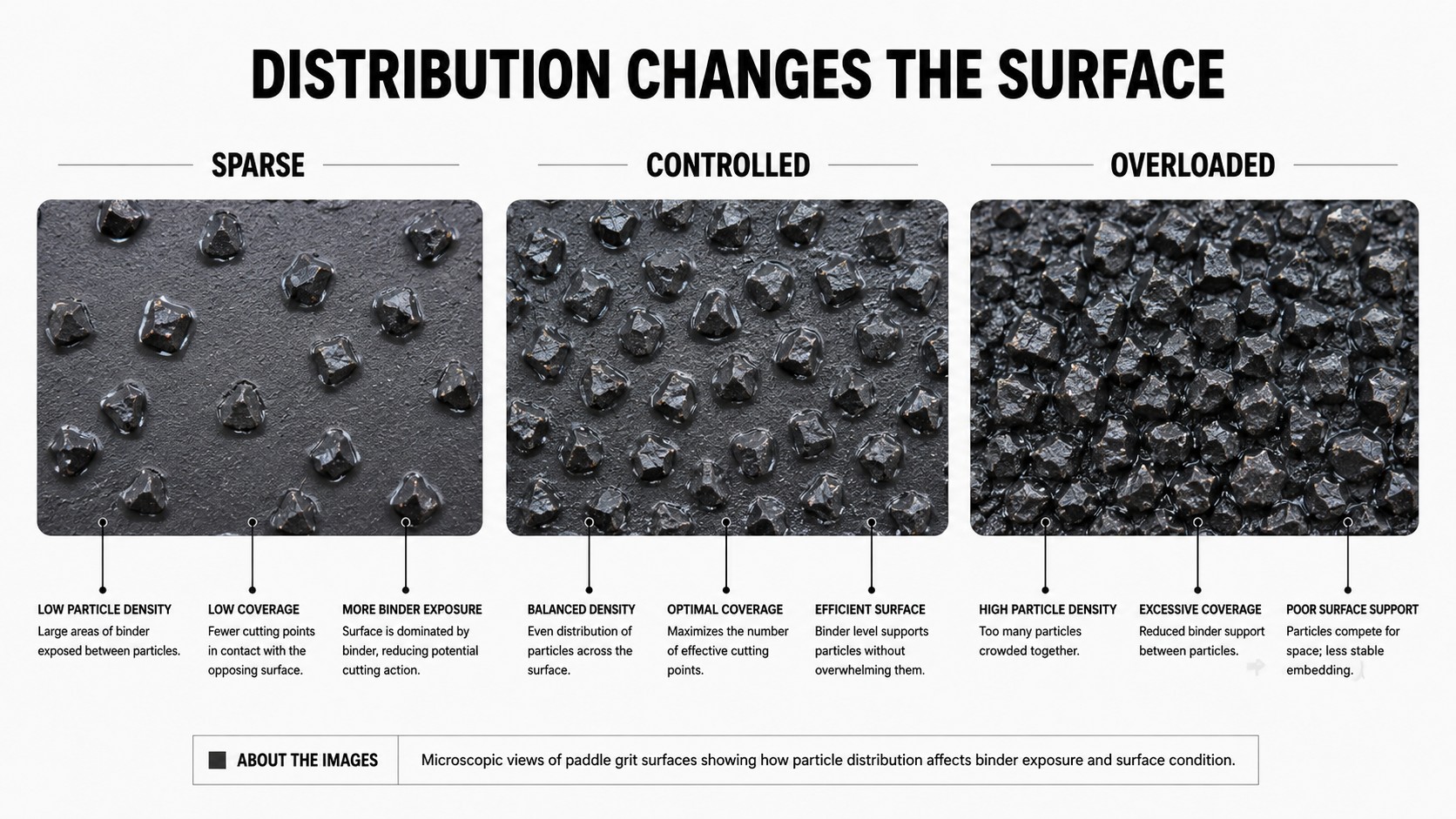 Particle distribution