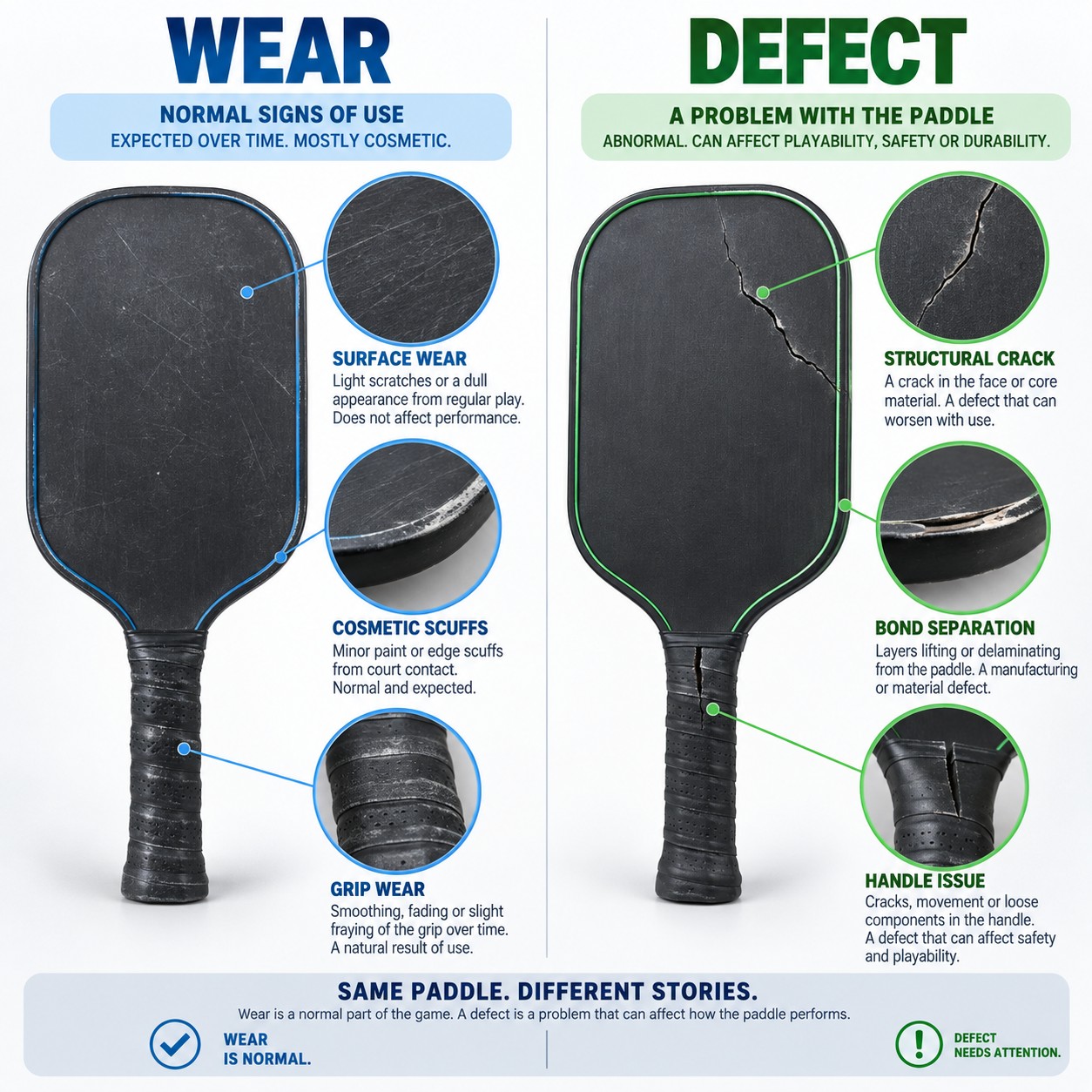 Wear vs Defect