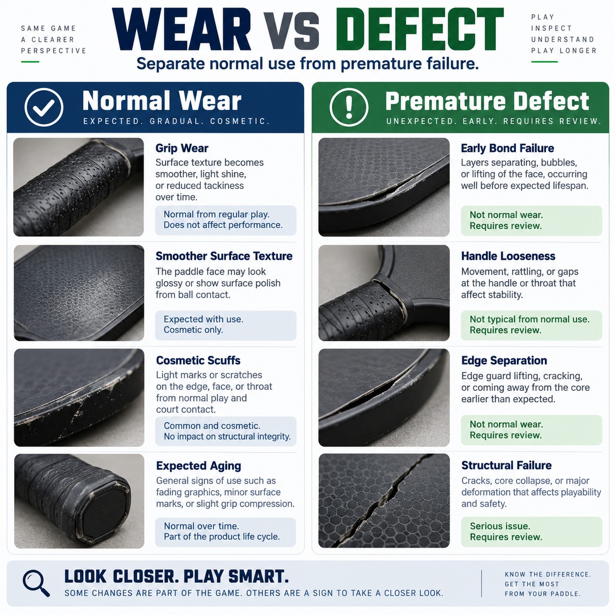 Wear vs Defect